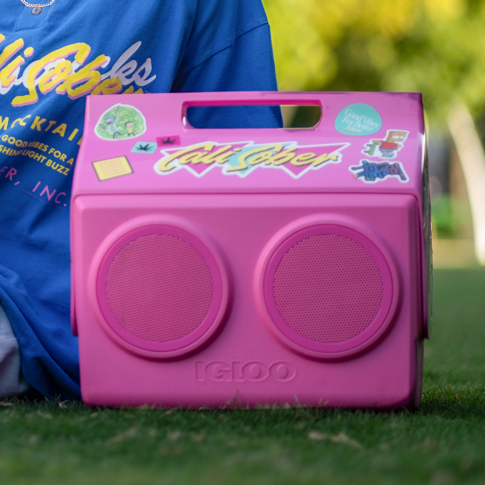 Cali Sober Igloo Boombox Cooler