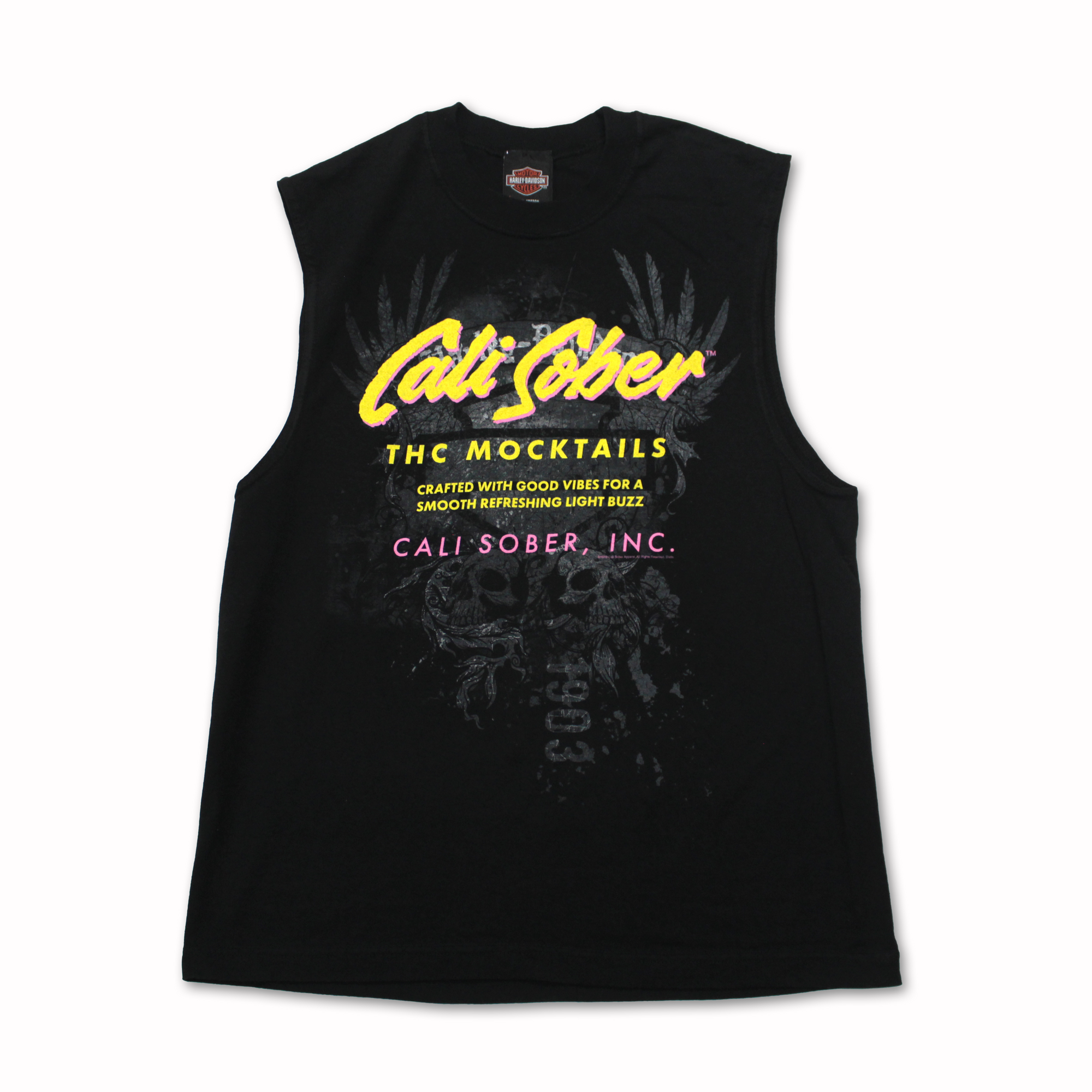 Harley Davidson Cut-Off | Cali Sober Tee