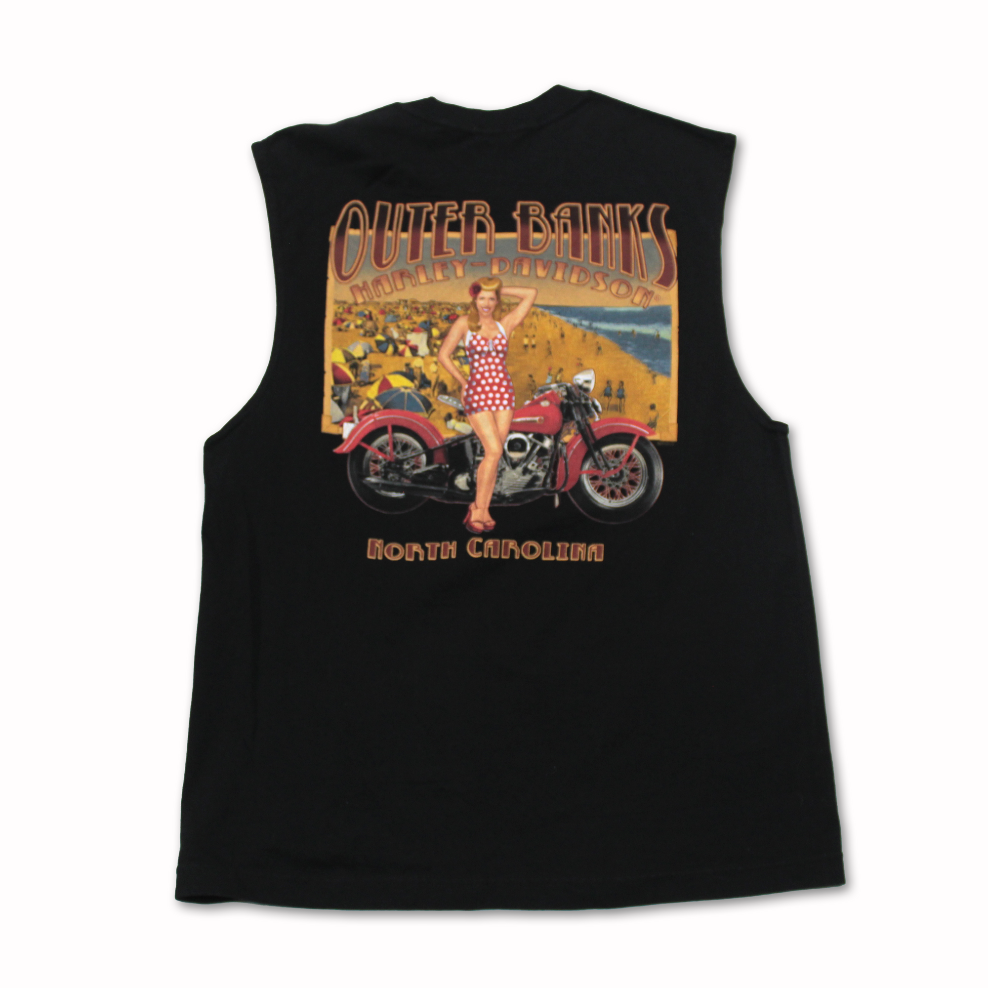 Harley Davidson Cut-Off | Cali Sober Tee